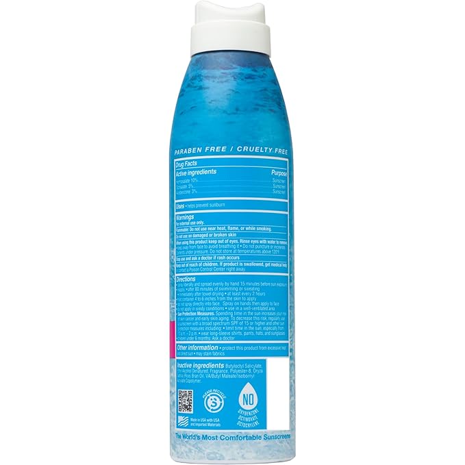 Surface TROPIX Sheer Touch Spray Sunscreen, Water Resistant, UVA/UVB Broad Spectrum, Fast Drying Protection, PABA Free - 6oz - SPF 50-1 PACK