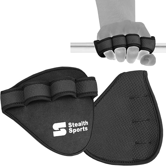 Weight Lifting Gym Grip Pads Non-Slip Neoprene Pull