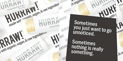 Hurraw! Unscented Lip Balm, 2 Pack: Palm