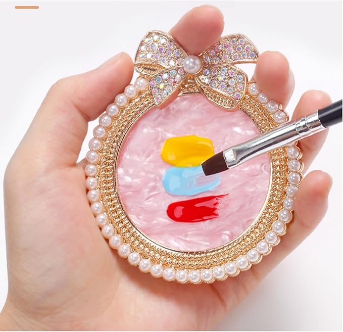 4Pcs Resin Nail Art Plalette Nail Polish Mixing