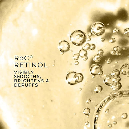 RoC Retinol Correxion Under Eye Cream for Dark Circles & Puffiness, Daily Wrinkle Cream, Anti Aging Line Smoothing Skin Care Treatment for Women and Men, 0.5 oz (Packaging May Vary)