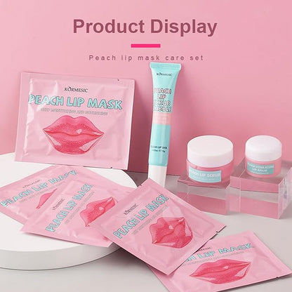 4 In 1 Peach Lip Care Lips