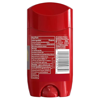 Old Spice Antiperspirant Deodorant for Men, 24/7 Sweat & Odor Protection, 24/7 Lasting Freshness, Invisible Solid, Steel Titan with Aged Oak Scent, 2.6 oz (Pack of 6)