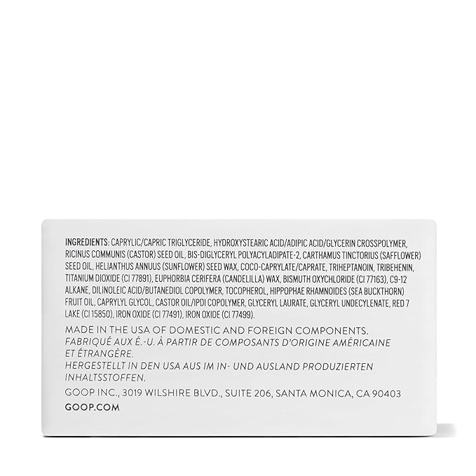 goop Beauty Cream Blush | Sheer Pop of Color for Lips & Cheeks | Vitamin C, Vitamin E & Safflower Oil | Natural Makeup for Glowing Skin | 0.5 oz | Velvelteen - Sheer Mauve