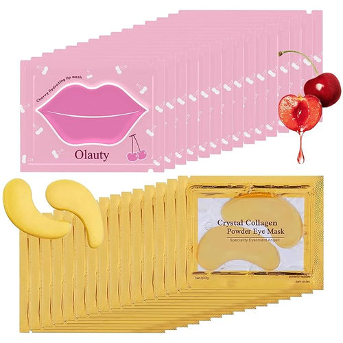 30 Pairs Cherry Lip Masks & Circle