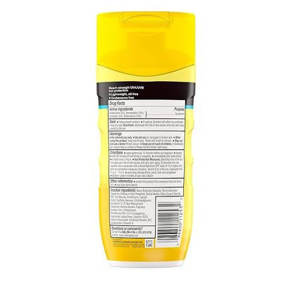 Neutrogena Beach Defense Water-Resistant Sunscreen Lotion with Broad Spectrum SPF 30, Oil-Free and PABA-Free Oxybenzone-Free, UVA/UVB Sun Protection, SPF 50, 6.7 fl. oz