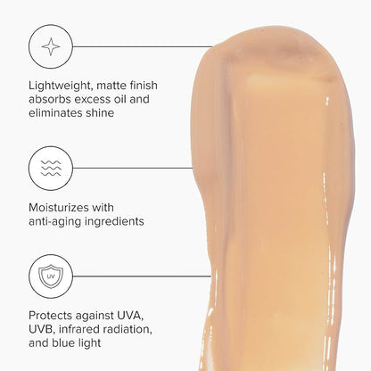 DRMTLGY Matte Universal Tinted Moisturizer with SPF 46. UVB Rays. 1.7 oz