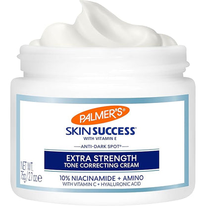 Palmer's Skin Success Extra Strength Tone Correcting Face Cream, 2.7 Fl Oz, Dark Spot Corrector for Discoloration, Age Spots and Post-Acne Marks