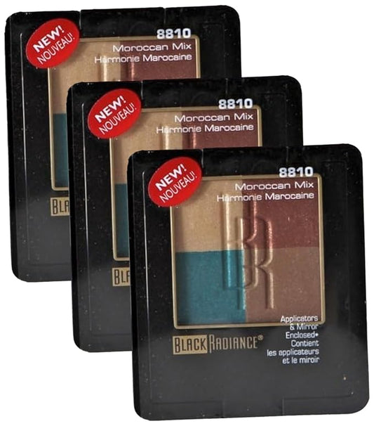 Black Radiance Eyeshadow Palette w/Applicators & Mirror 8810