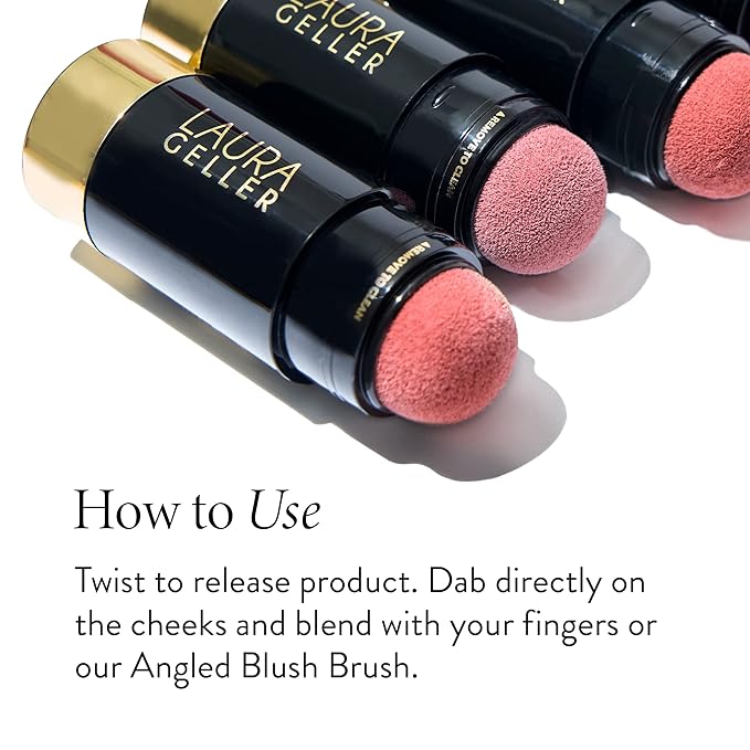 LAURA GELLER NEW YORK Serum Blush Tint, Lightweight Blushing Berry