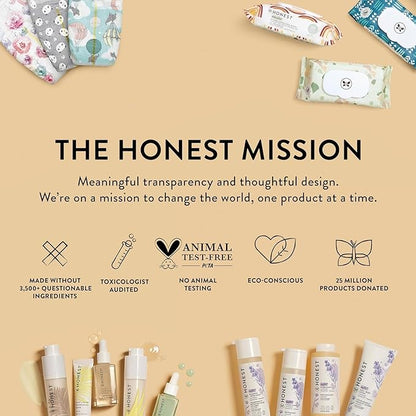 The Honest Company Conditioning Hair Detangler 3-Pack | Leave-in Conditioner + Fortifying Spray | Tear-free, Cruelty-Free, Hypoallergenic | Citrus Vanilla Refresh, 4 fl oz each (pack of 3)