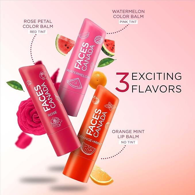 Red Tinted Lip Balm - Rose Oz/4.5g