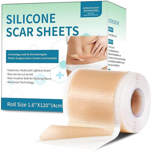 Silicone Scar Sheets, Silicone Scar Tape(1.6¡±x