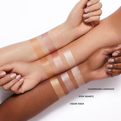 e.l.f. Halo Glow Highlight Beauty Wand, Liquid Highlighter Cruelty-free,Champagne Campaign