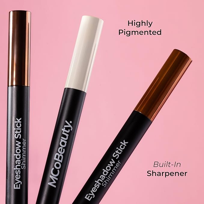 MCoBeauty Eyeshadow Stick, Shimmer, Bronze, Highly Pigmented, Built-in