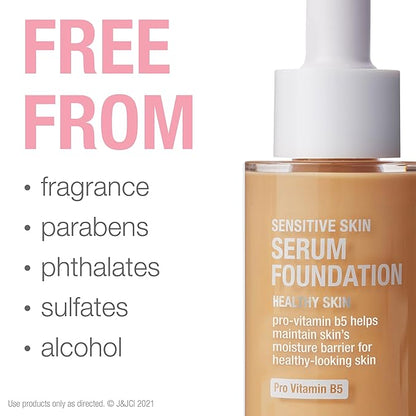 Neutrogena Healthy Skin Sensitive Skin Serum Foundation with Medium 02, 1 oz