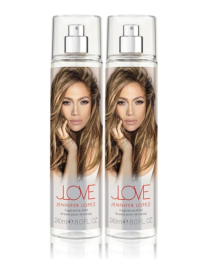 Jennifer Lopez JLove Body Mist, 240ml (8fl oz) Duo Pack (2 Pack)