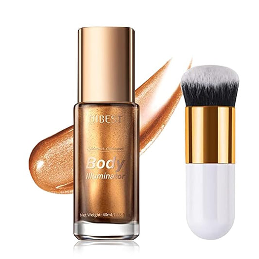 40ml Body Shimmer Oil,Liquid Body Illuminator, Waterproof Moisturizing 40ml