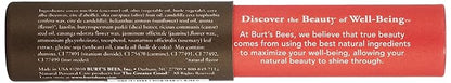 Burt's Bees 100% Natural Tinted Lip Balm, Rose with Shea Butter & Botanical Waxes – 2 Tubes