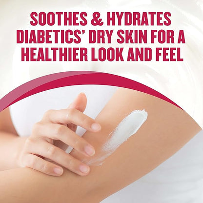 Gold Bond Diabetics' Dry Skin Relief Body Lotion, 13 oz., with Aloe to Moisturize & Soothe
