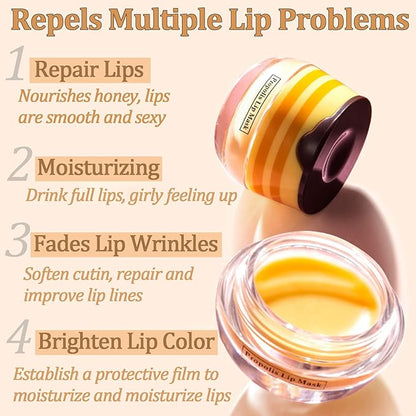 Bee Lip Balm Lip Mask Honey Wrinkle