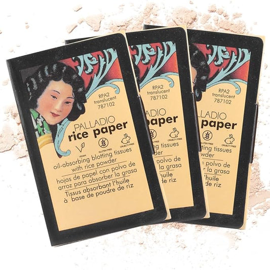 Palladio Facial Tissues for Oily Skin, Face Blotting