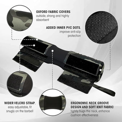 Yes4All Barbell Thick Foam Nylon Pad
