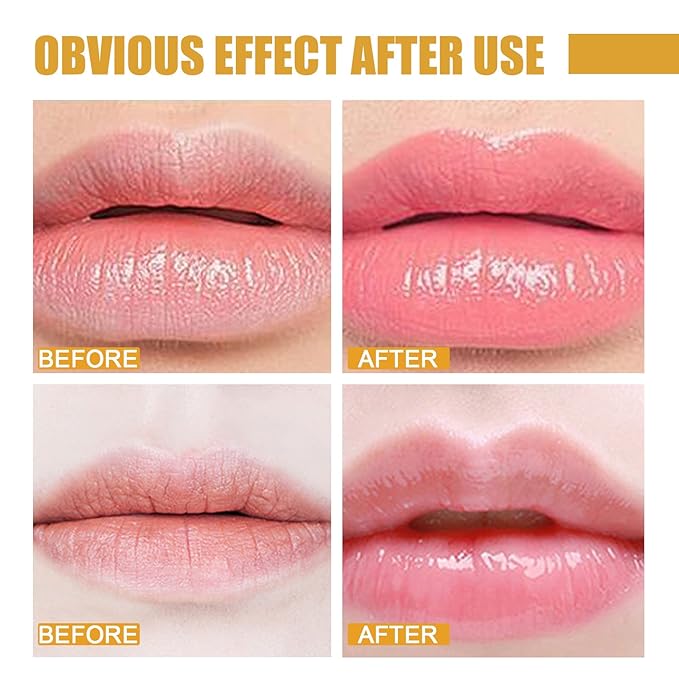 4Pcs Lip Balm Honey Pot, Propolis Exfoliator.
