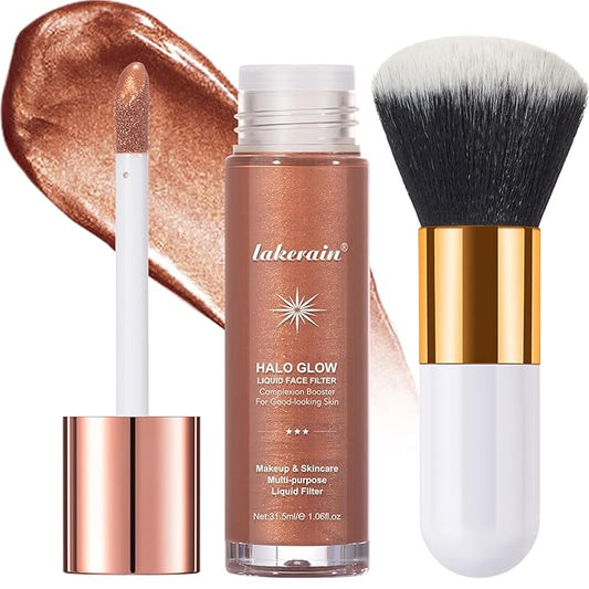 Natural Glow Liquid Filter Makeup, Longwear Face Luminizer, 1.06 fl oz