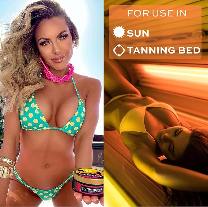 Original Sun Bronze Ultra Tanning Butter - Juicy Watermelon, Use in the sun outdoor or tanning bed Better than tanning oil Tan faster with premium natural ingredients Safe for Sensitive Skin