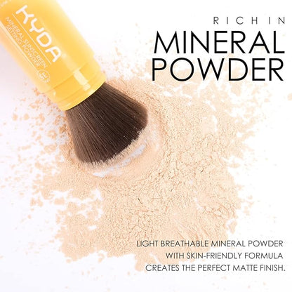 KYDA Mineral Sunscreen Setting Powder, SPF 35, Medium, Ownest Beauty