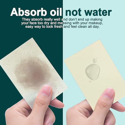 Teenitor Oil Blotting Papers for Face, 100 Sheets Absorbent Pads