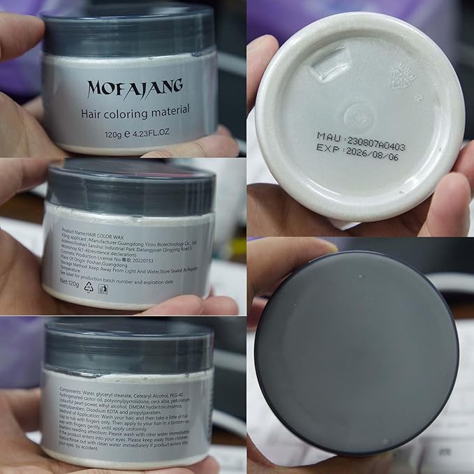 Temporary Hair Color Wax 4.23
