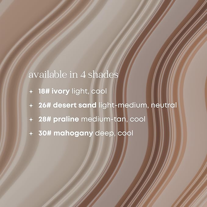 Natural Glow Foundation - Light to Medium Coverage - Praline 15g