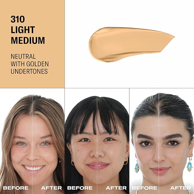 Youthforia Date Night Skin Tint Serum Foundation, Light-Medium Golden Undertones