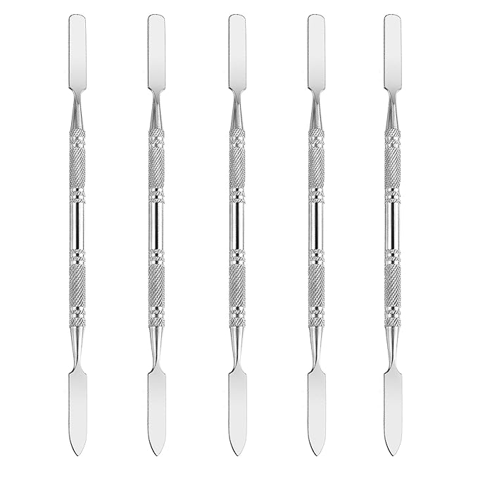 5Pcs Makeup Spatula tool metal Set Professional Beauty