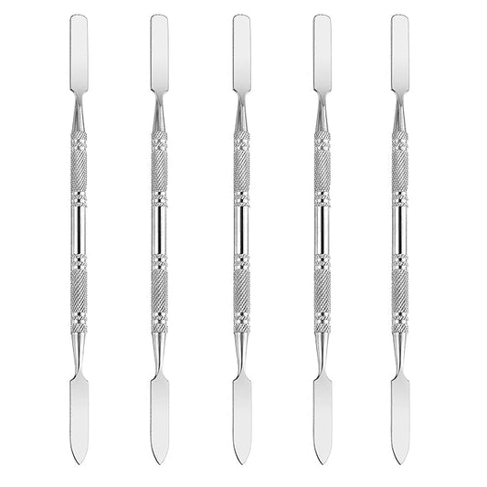 5Pcs Makeup Spatula tool metal Set Professional Beauty