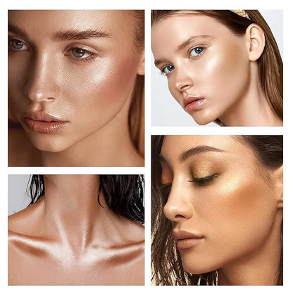 Shimmer Body Luminizer 5 Color Waterproof Smooth Face 80 ML