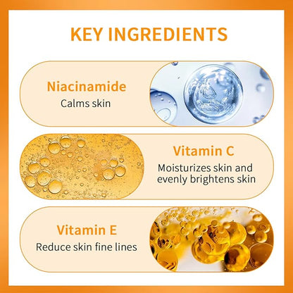 Tinted Sunscreen for Face with SPF 40 - UV Protection - Moisturizer & Lightweight Facial Sunscreen with Vitamin C and Vitamin E, for All Skin Type (40ml)