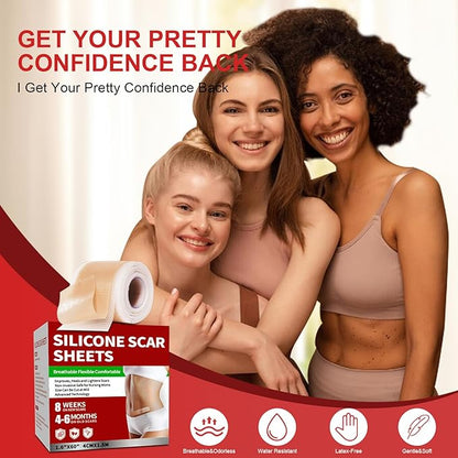 Silicone Scar Sheets (1.6¡±x 60¡± Roll-1.5M),