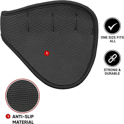Weight Lifting Gym Grip Pads Non-Slip Neoprene Pull
