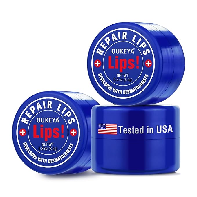 Lip Balm Treatment with Beeswax, Peppermint Chapping