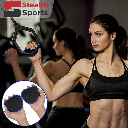 Weight Lifting Gym Grip Pads Non-Slip Neoprene Pull