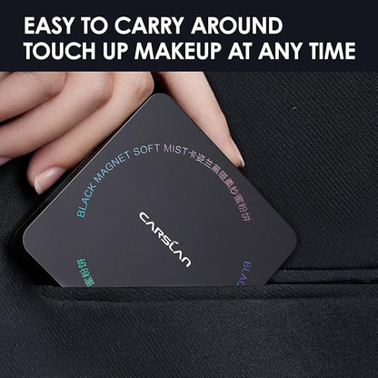 Oil Control Face Pressed Powder Compact, 24H Longlasting () () 0.28Oz