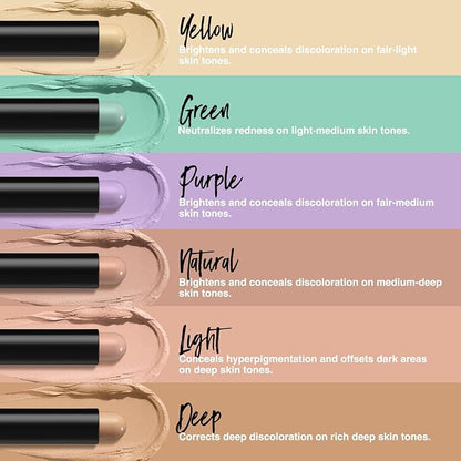 Contour Stick Corrects Skin Tone Bronzer Waterproof Sweat Concealer Natural