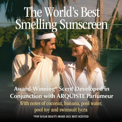 Vacation Classic Spray Sunscreen SPF 50 + Air Freshener Bundle, Broad Spectrum Sunscreen Spray, Vegan Sunblock Spray, Body Spray with SPF, Spray Sunscreen SPF 50, 6 fl. Oz.
