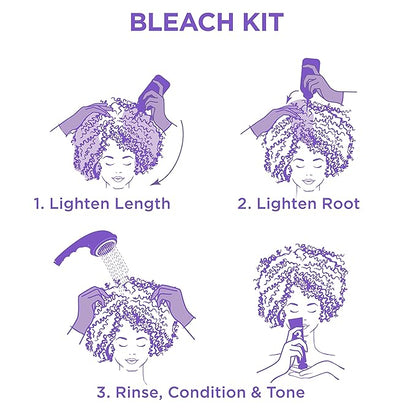 SoftSheen-Carson Interbeauty Dark and Lovely® Uplift Bleaching Kit with Powder, Developer, and Toner for Blonde Hair