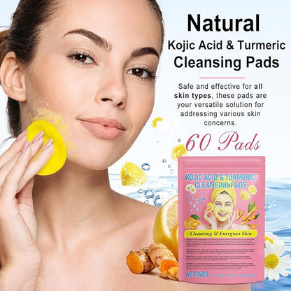 Turmeric face scrub pads, 120pcs