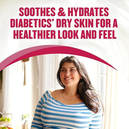 Gold Bond Diabetics' Dry Skin Relief Body Lotion With Vitamin E & Aloe To Soothe & Moisturize Dry, Flaky & Rough Skin, Value Size, 21 oz.