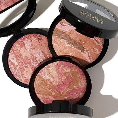 LAURA GELLER NEW YORK Baked Blush-n-Bronze Marbleized 2-in-1 Radiant Flush
